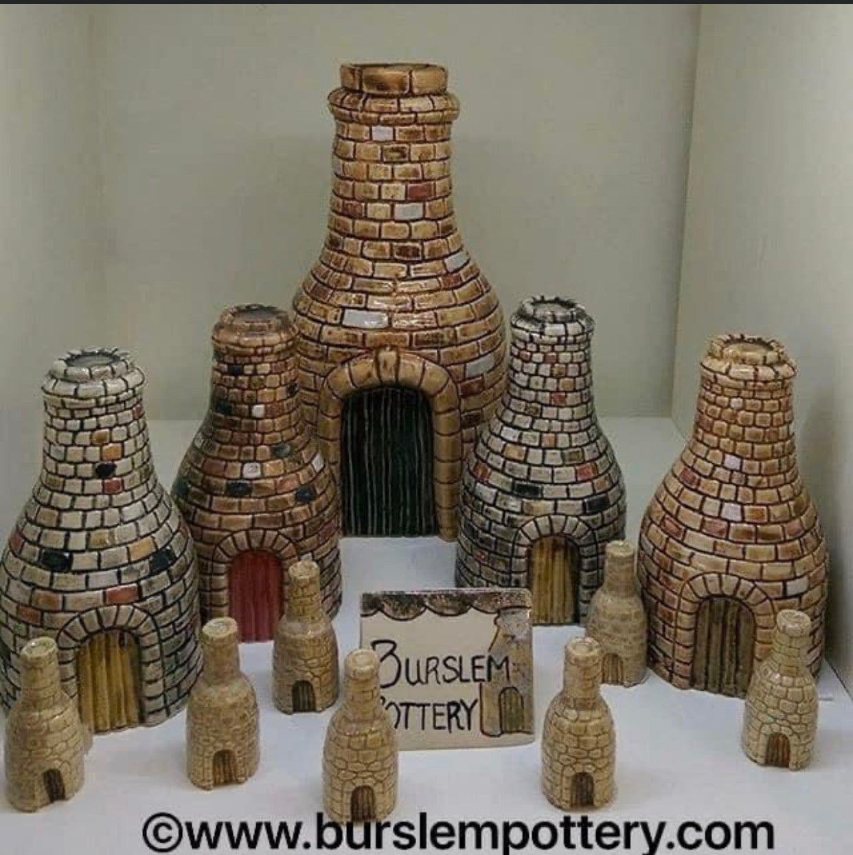 Bottle Kilns Burslem Pottery