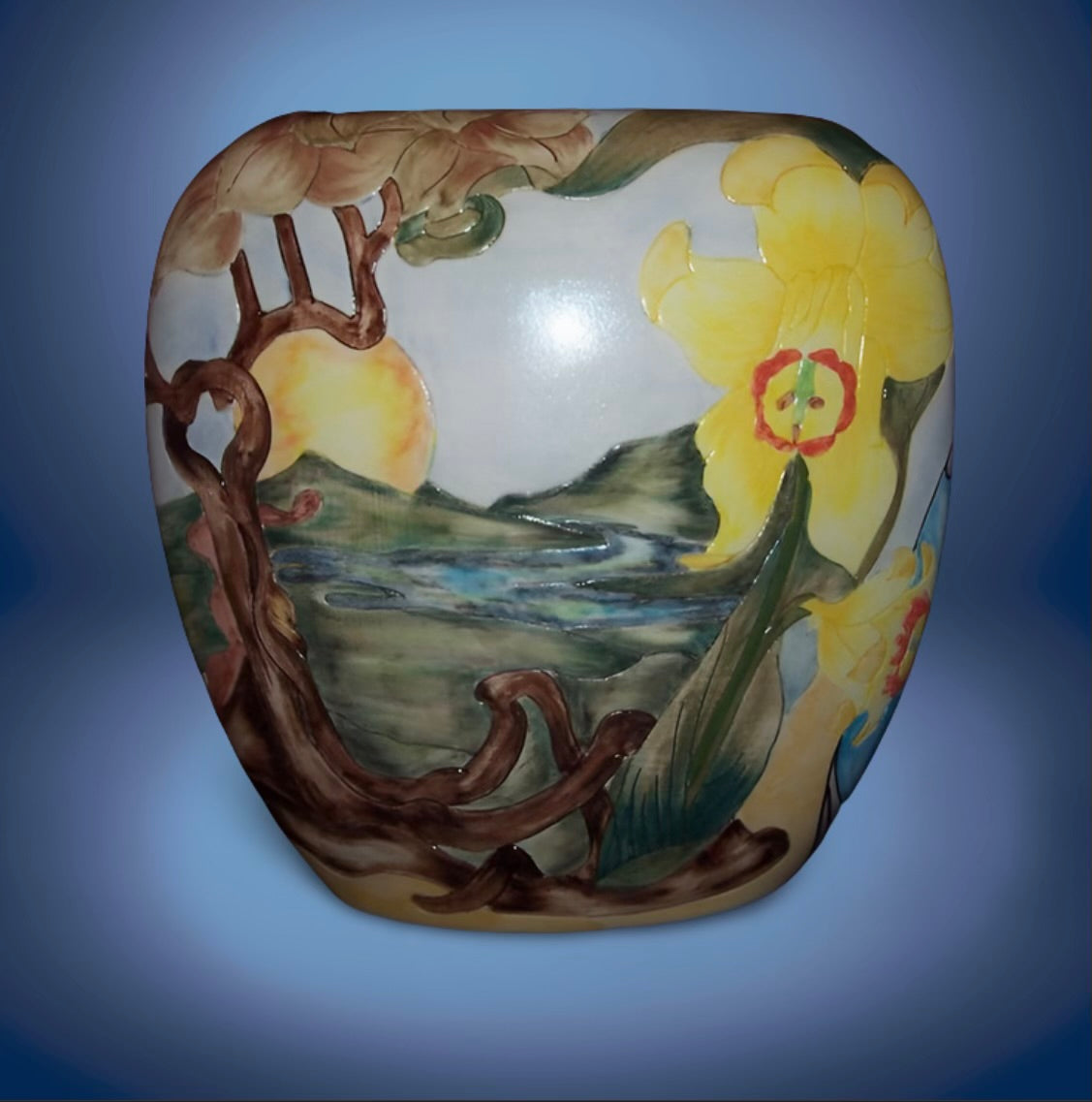 Flowers Burslem Pottery