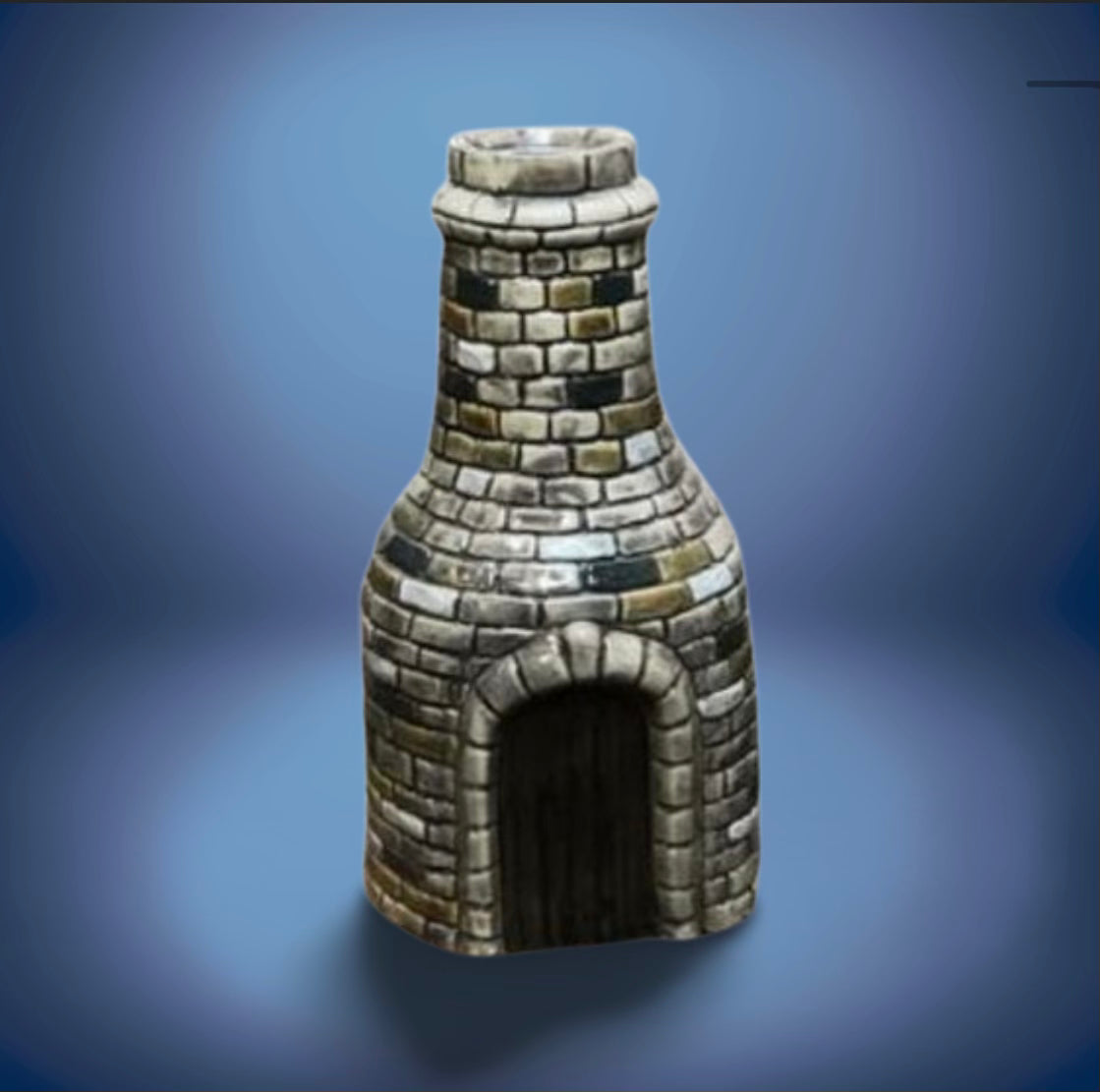 Bottle kiln Large 22cm Black