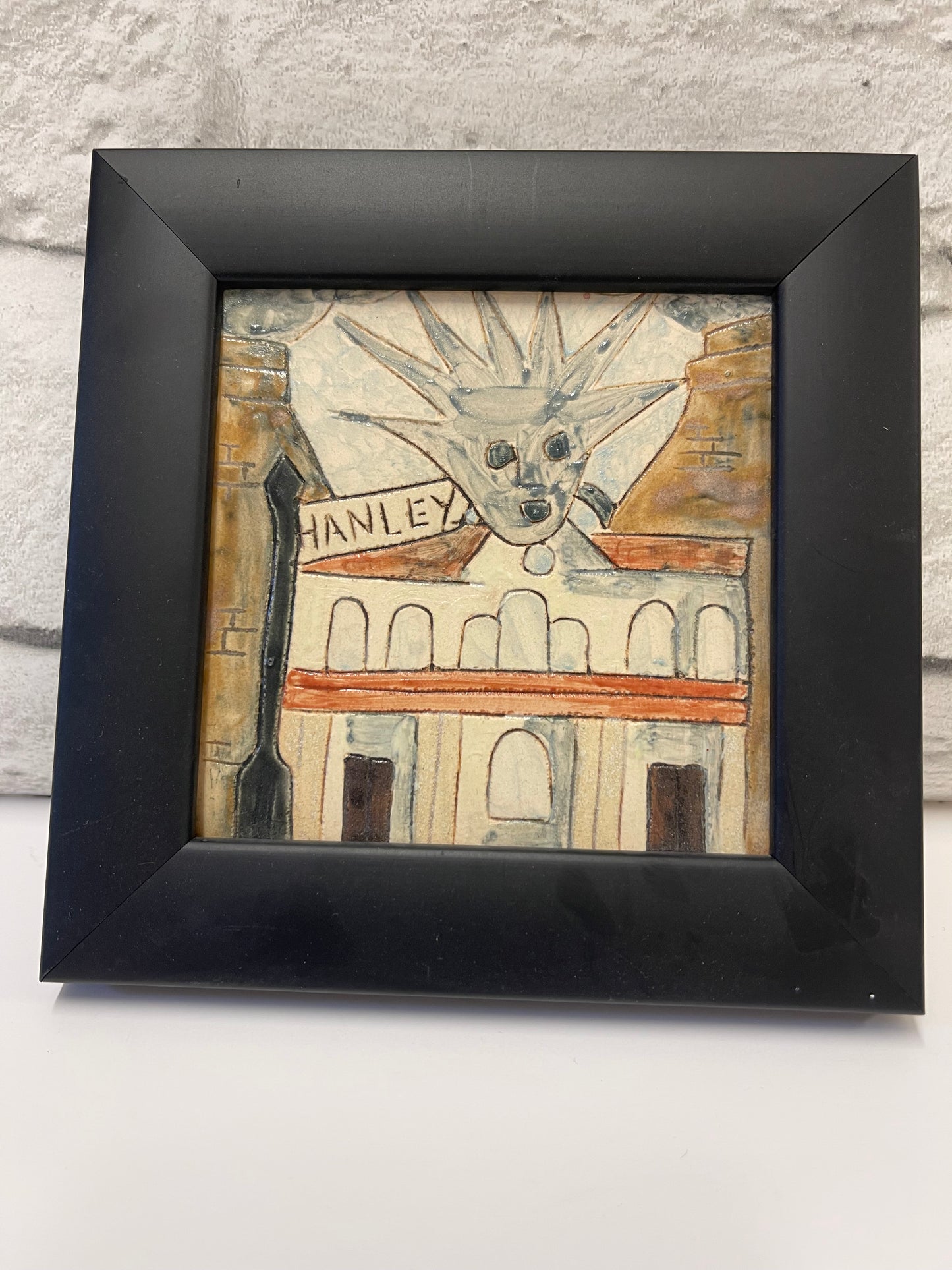 Hanley framed coaster