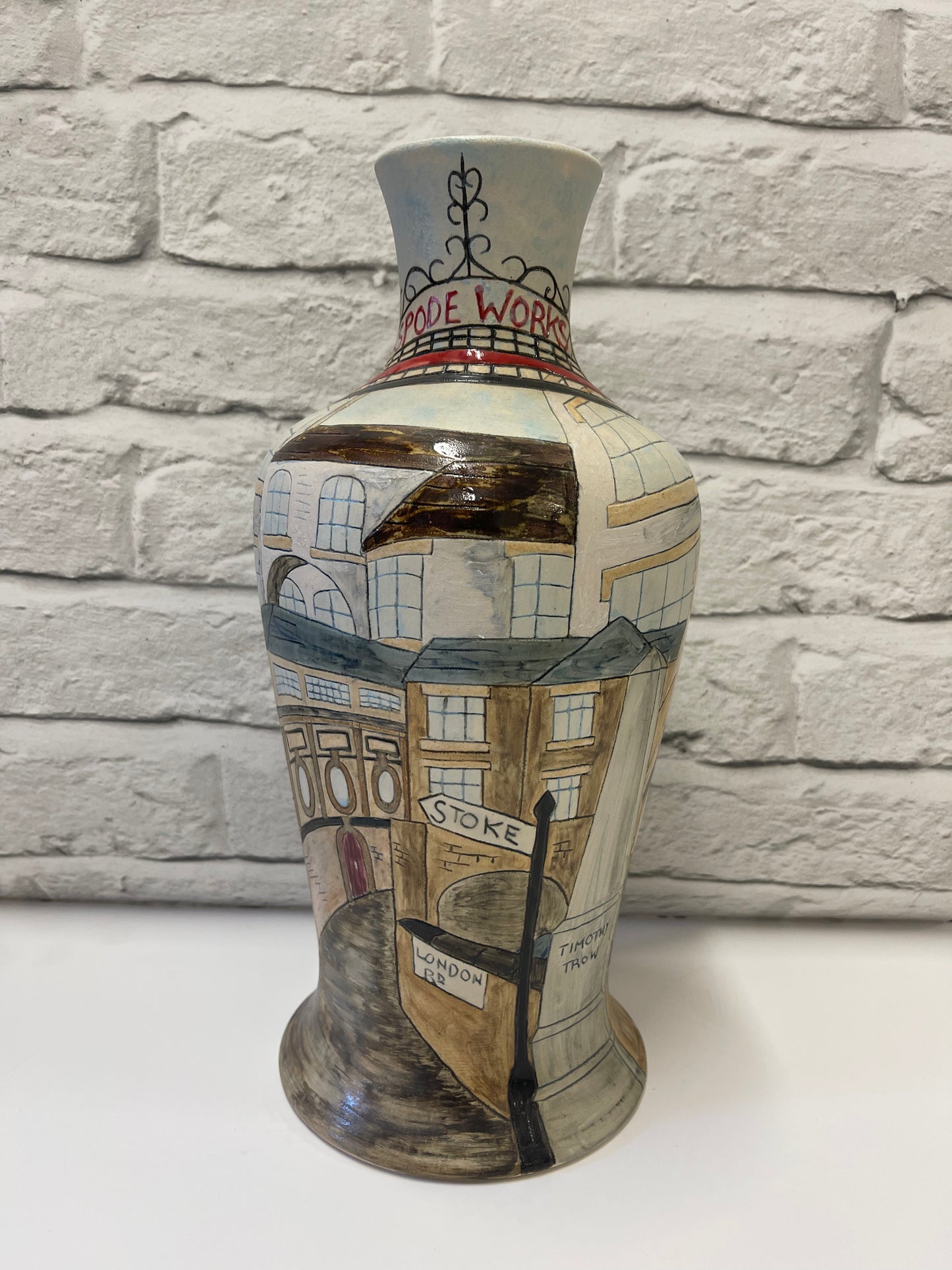 Stoke large vase