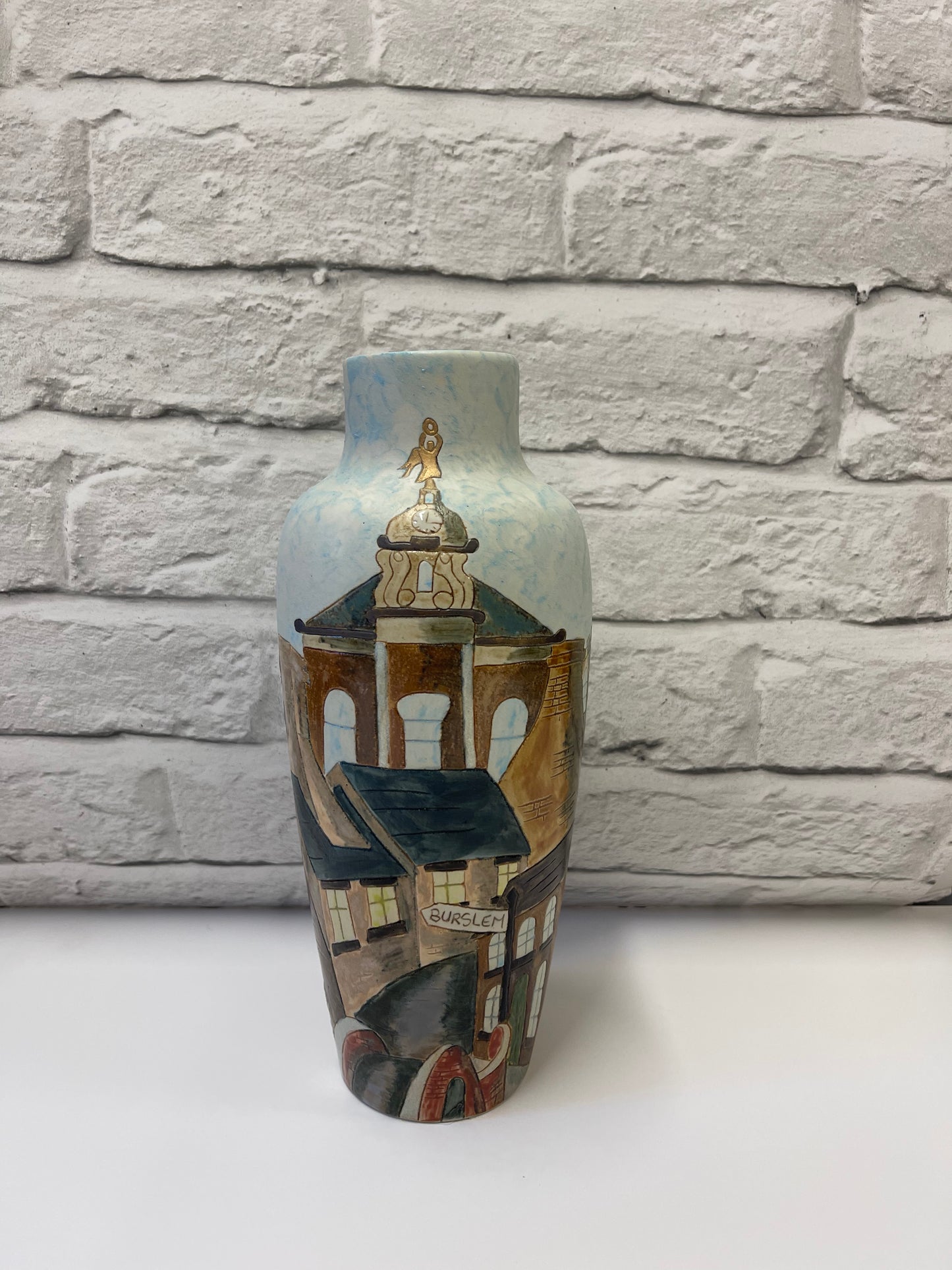 Burslem medium vase 25cm