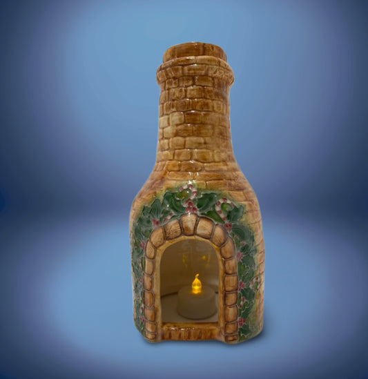 Bottle kiln Christmas design large 22cm