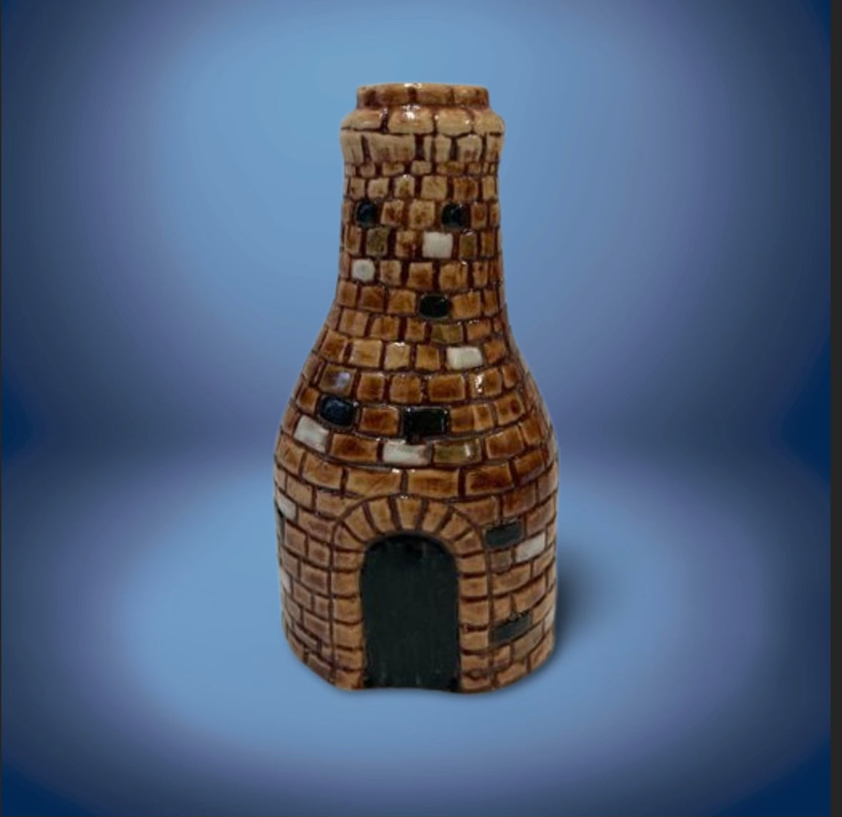Bottle Kiln Medium 13cm Light Brown