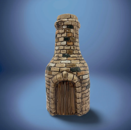 Bottle kiln Large 22cm Brown