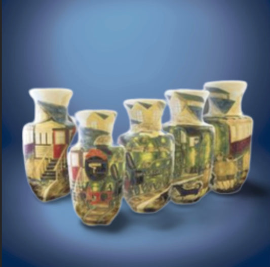Midlander train limited edition vase of one 18"