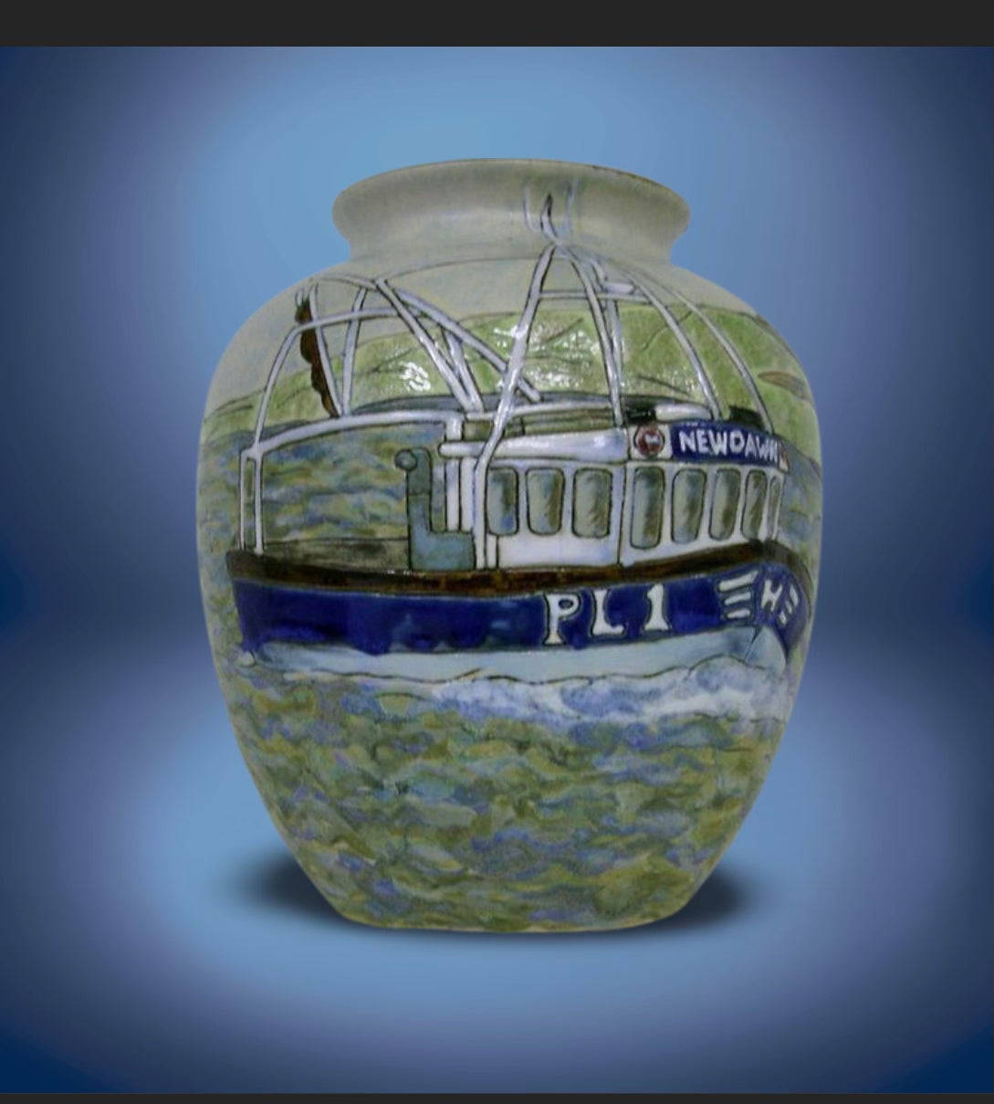 commission sailing vase